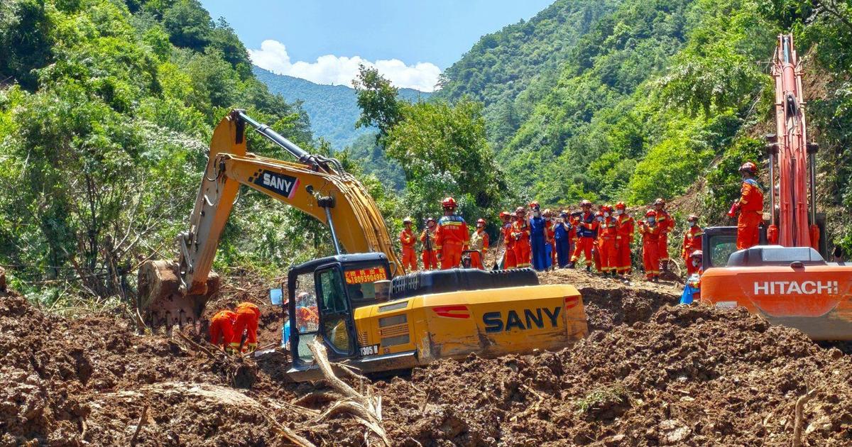 Landslide in northwestern China leaves 5 dead and 12 still trapped