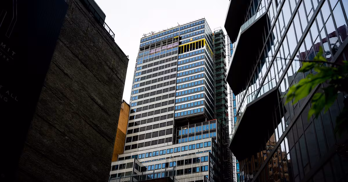 Falling bricks and buckling columns at a Manhattan high rise force evacuations