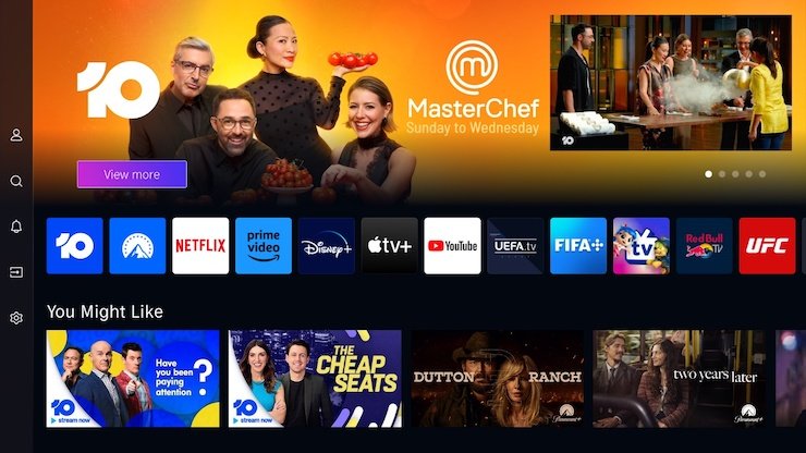 Network 10 Launches Streaming Channels On VIDAA In Australia