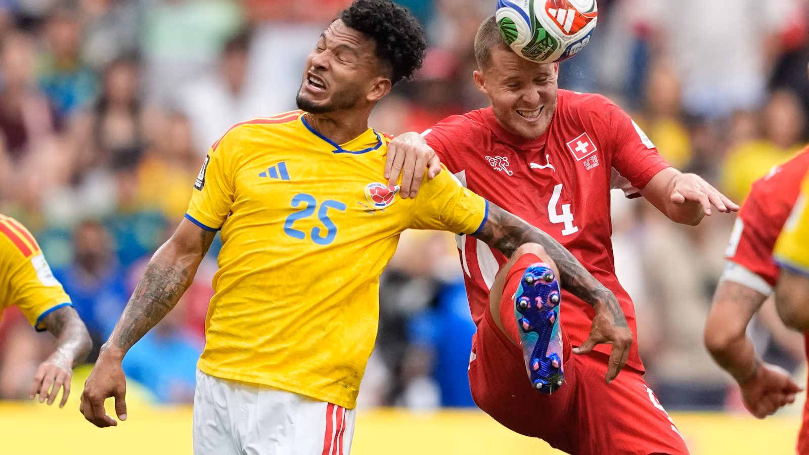 Ruben Vargas sends Switzerland to the World Cup quarterfinals in shootout win over Colombia