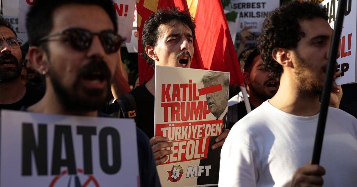 Trump joins NATO leaders in Turkey, in photos