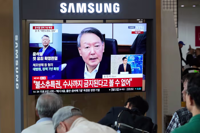 South Korea's Supreme Court upholds prison sentence for Yoon in first martial law case