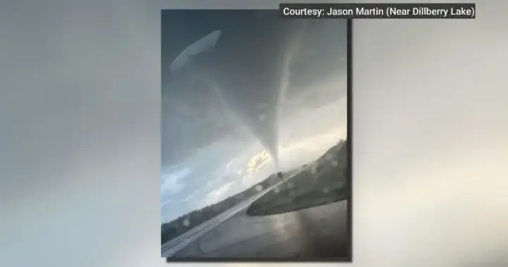 5 people injured after tornado hits campground near Alberta