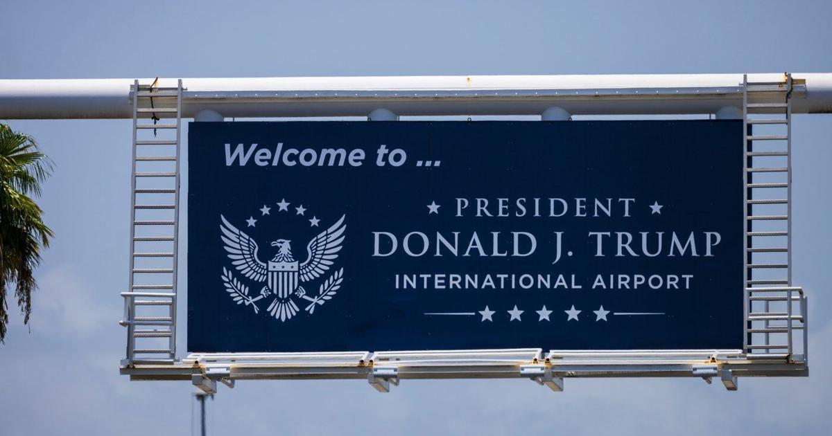 South Florida's Palm Beach airport renamed President Donald J. Trump International