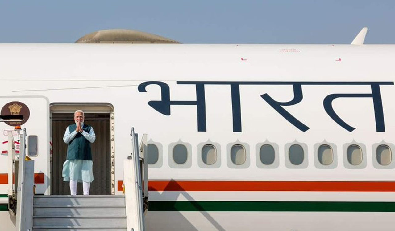PM Modi arrives in New Zealand for talks with Christopher Luxon, diaspora outreach