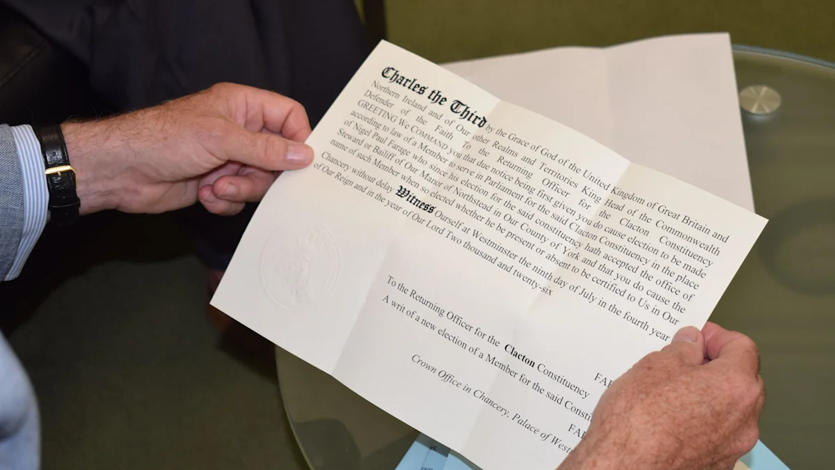 Clacton By Election to be held 13 August