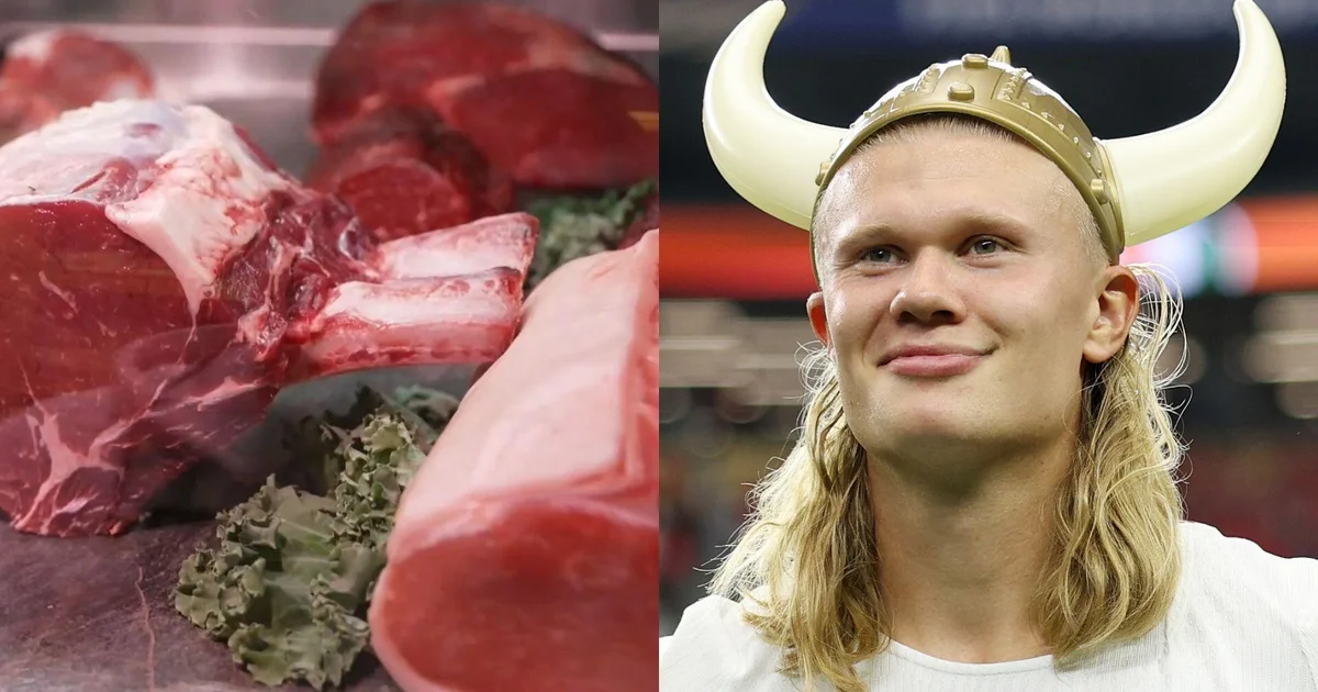 How hard is it to eat like Erling Haaland? CBS News' Leigh Kiniry gave his 6,000 calorie World Cup diet a try.