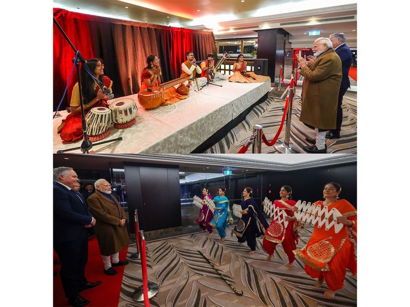 Indias cultural heritage shines through as diaspora welcomes PM Modi