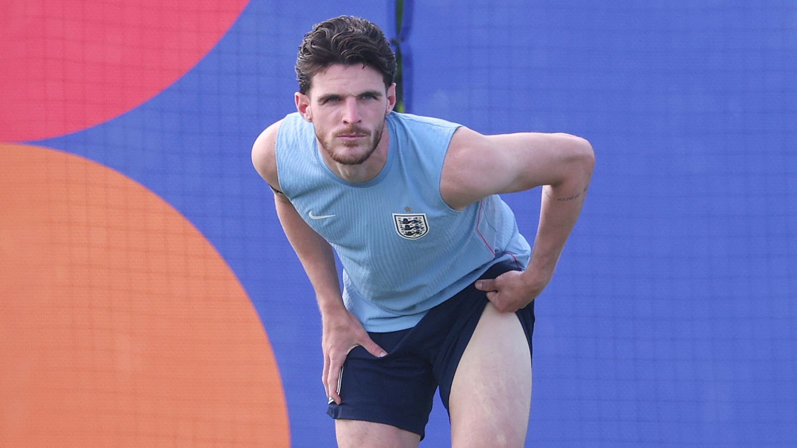World Cup 2026: England's Declan Rice, Marc Guehi and Reece James train ahead of quarter