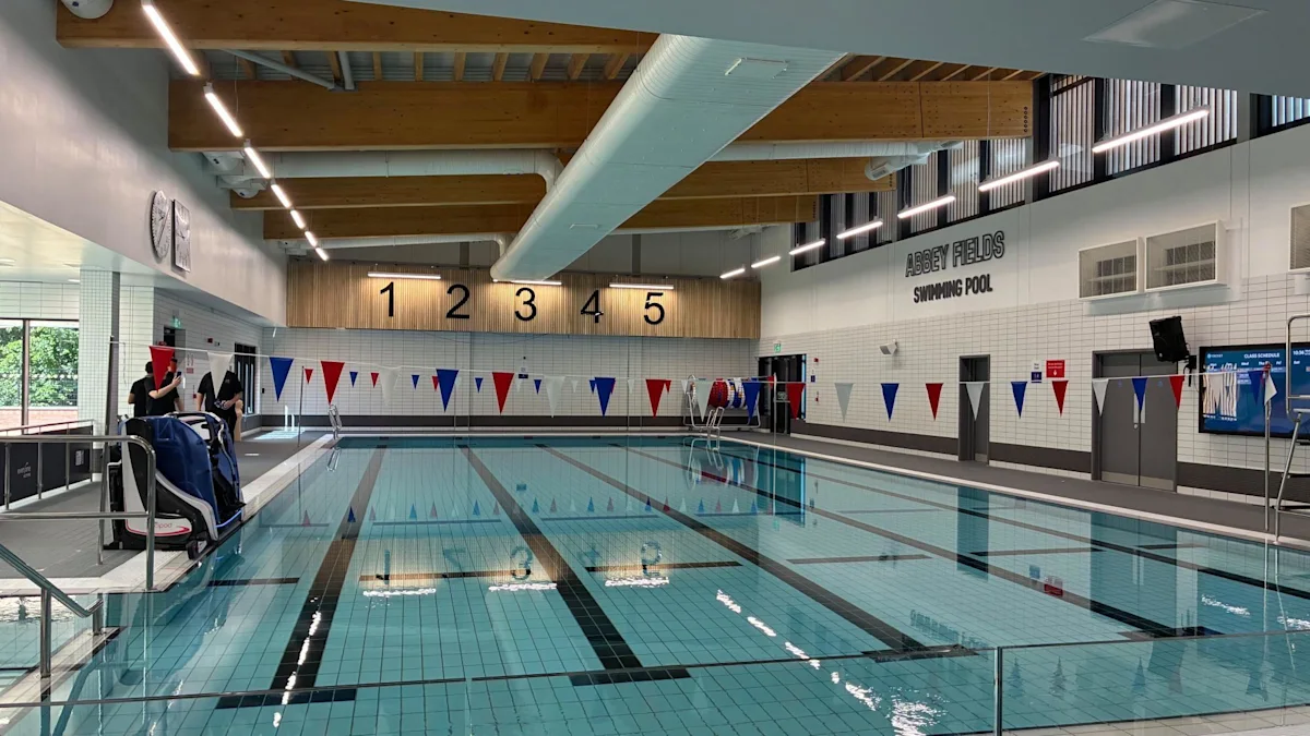 New swimming pool opens to the public after delays