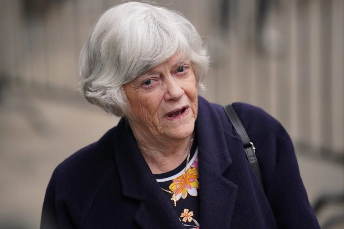 Ann Widdecombe’s final messages sent minutes before death revealed