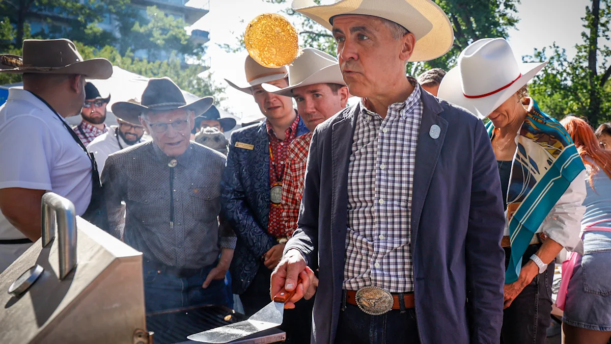 Carney visits Calgary Stampede as Alberta’s separatist threat looms