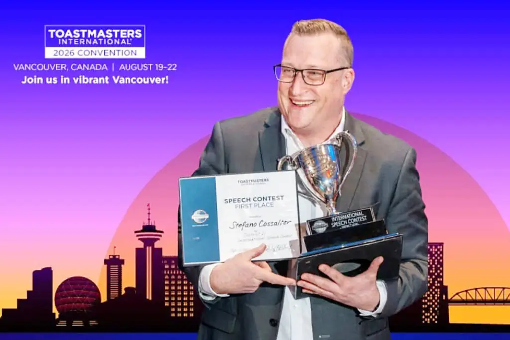 Pitt Meadows man representing Canada in global Toastmasters competition
