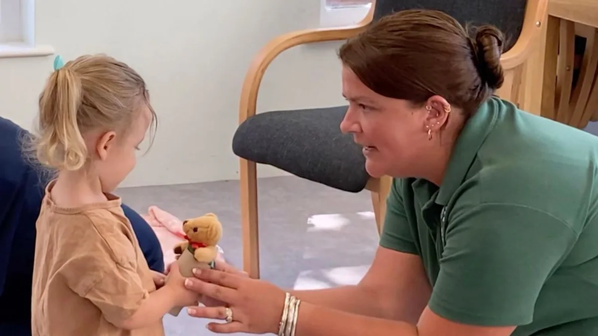 Play sessions held for visually impaired children