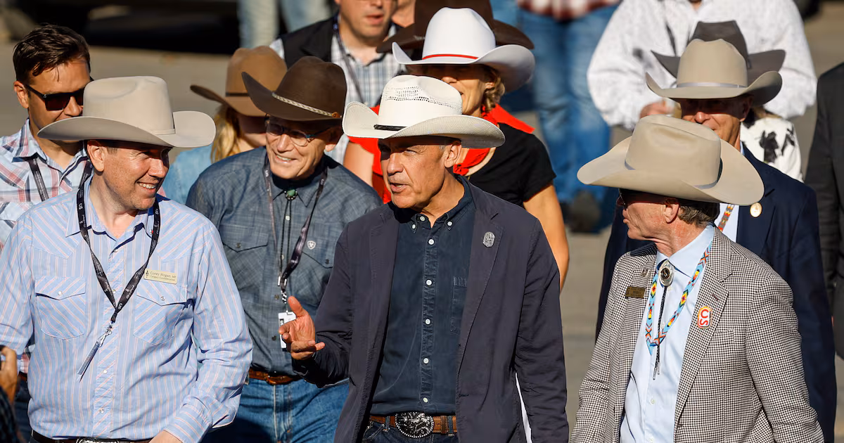 ‘Lead, not leave’: Carney’s message to Albertans during Stampede visit