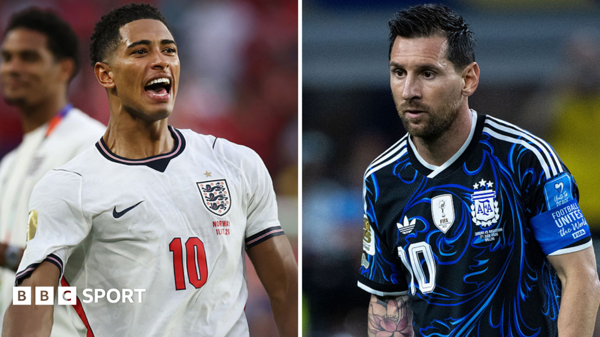 World Cup 2026: Argentina to wear away kit and England all-white in semi
