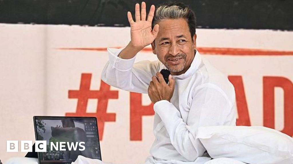 Sonam Wangchuk: Activist on hunger strike at CJP protest loses 8.2kg
