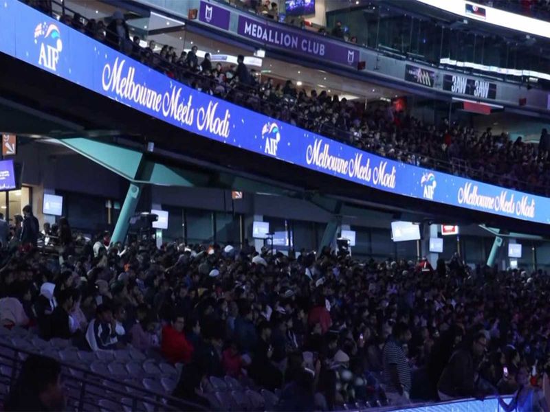 Around 30,000 people gather for PM Modis address to Indian diaspora in Melbourne