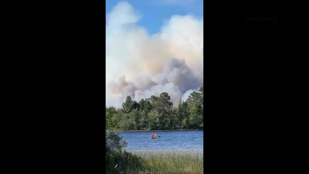 Smoke from Minnesota wildfires triggers air quality alert