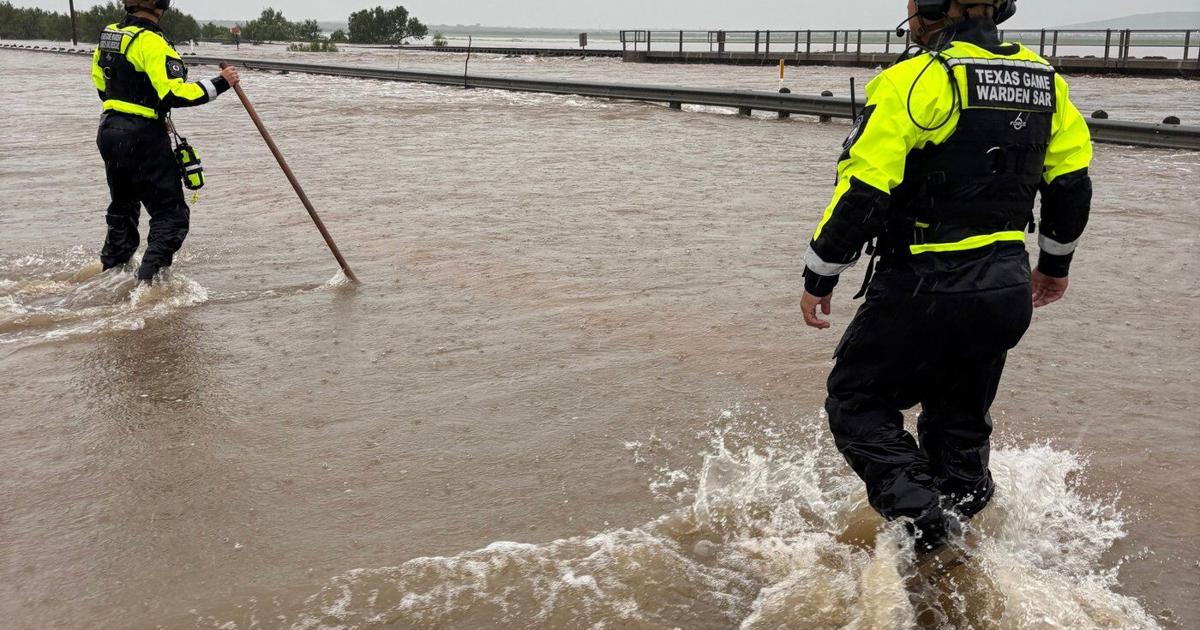 Texas is drenched by heavy rains as forecasters warn that more storms could bring dangerous floods