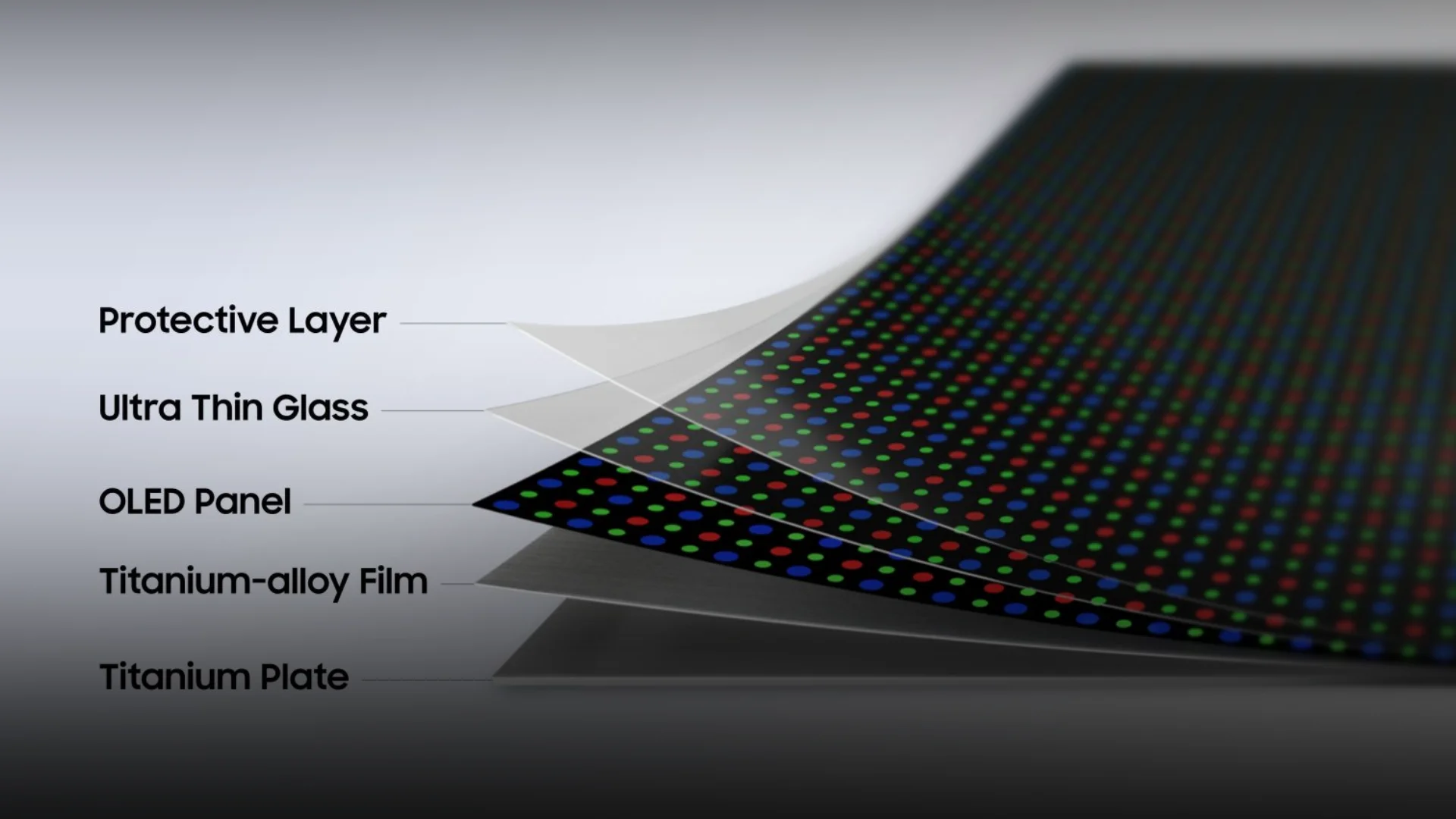 Samsung unveils Flex Titanium technology