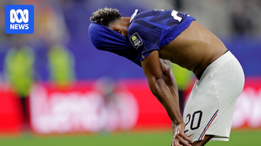 France falters at first real hurdle as superstars fail to shine