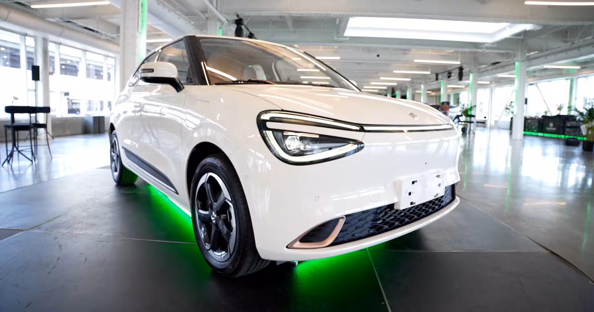 Chinese auto manufacturer offers sneak peek of EV models in Montreal