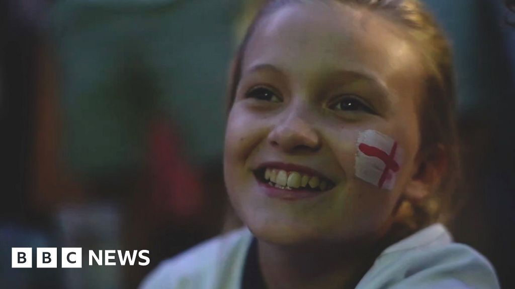 Young England fans in Suffolk on 'devastating' World Cup defeat