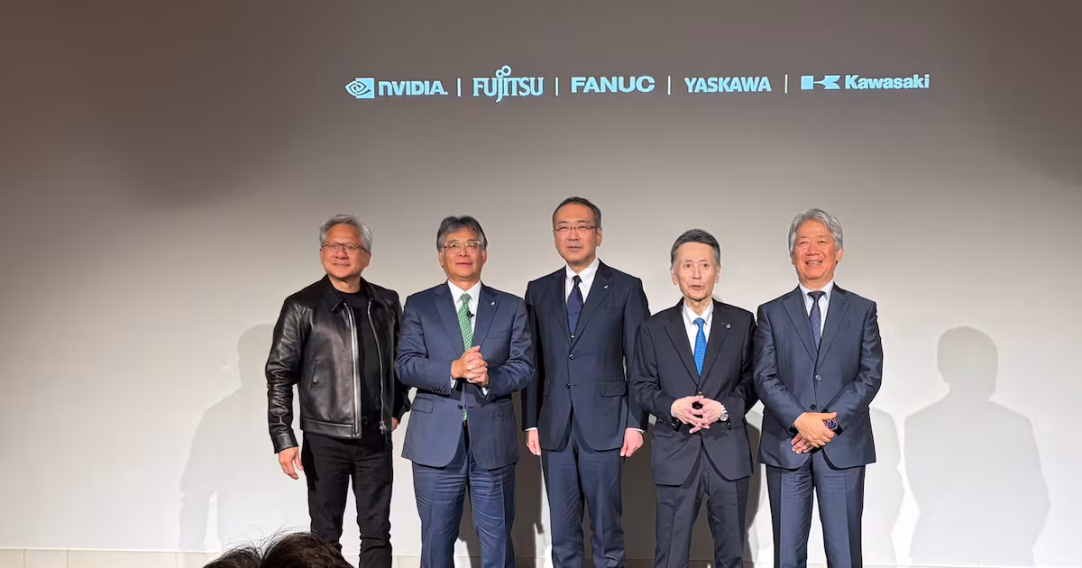 Fujitsu and leading Japanese robotics companies to use Nvidia technology in 'physical AI'