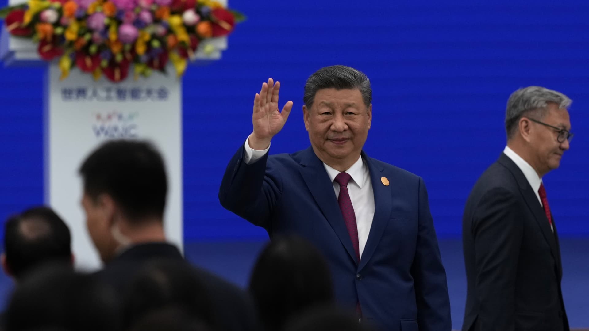 Xi pitches China as AI partner to developing world, warns against risks and security overreach