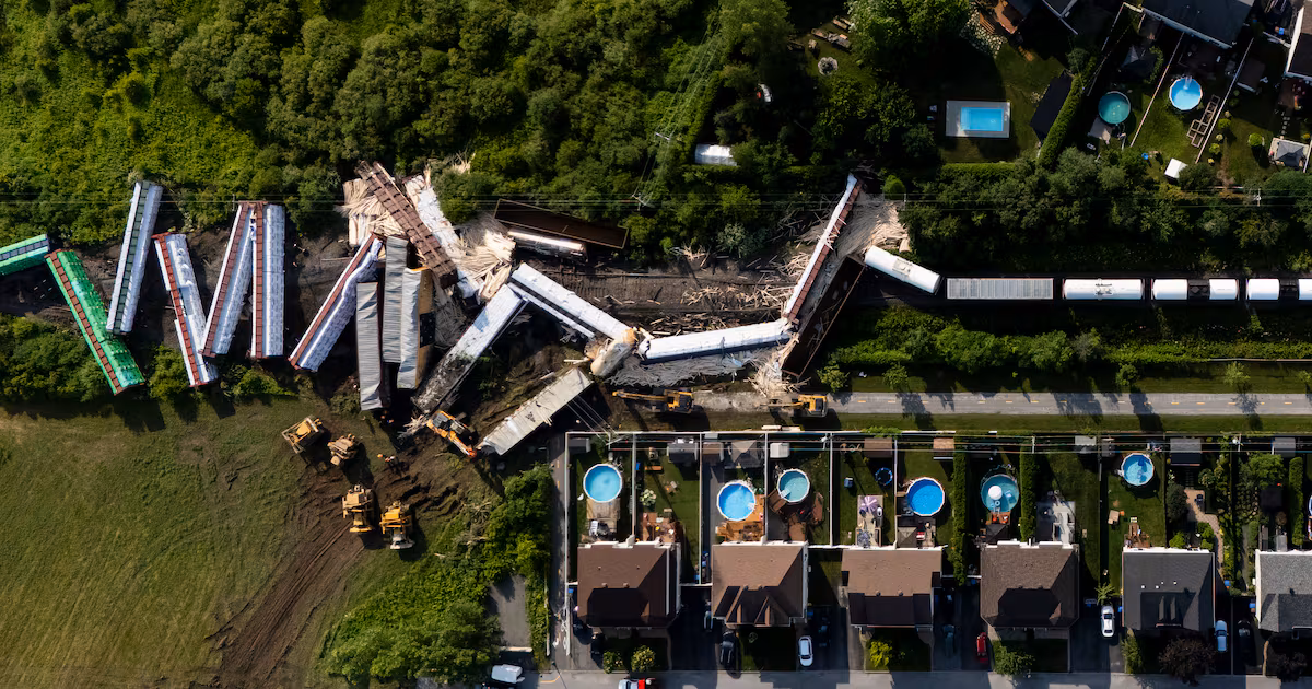 Could track conditions and heat have led to a Quebec train derailment?
