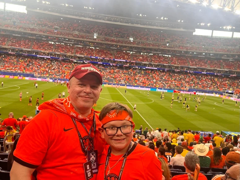 A World Cup superfan's journey comes full circle at Rice