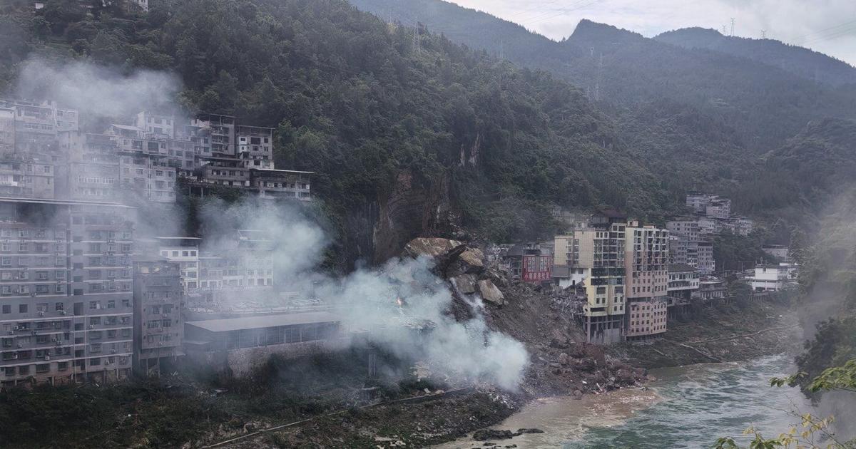 Landslide in China's Chongqing kills at least 8 and leaves 34 missing