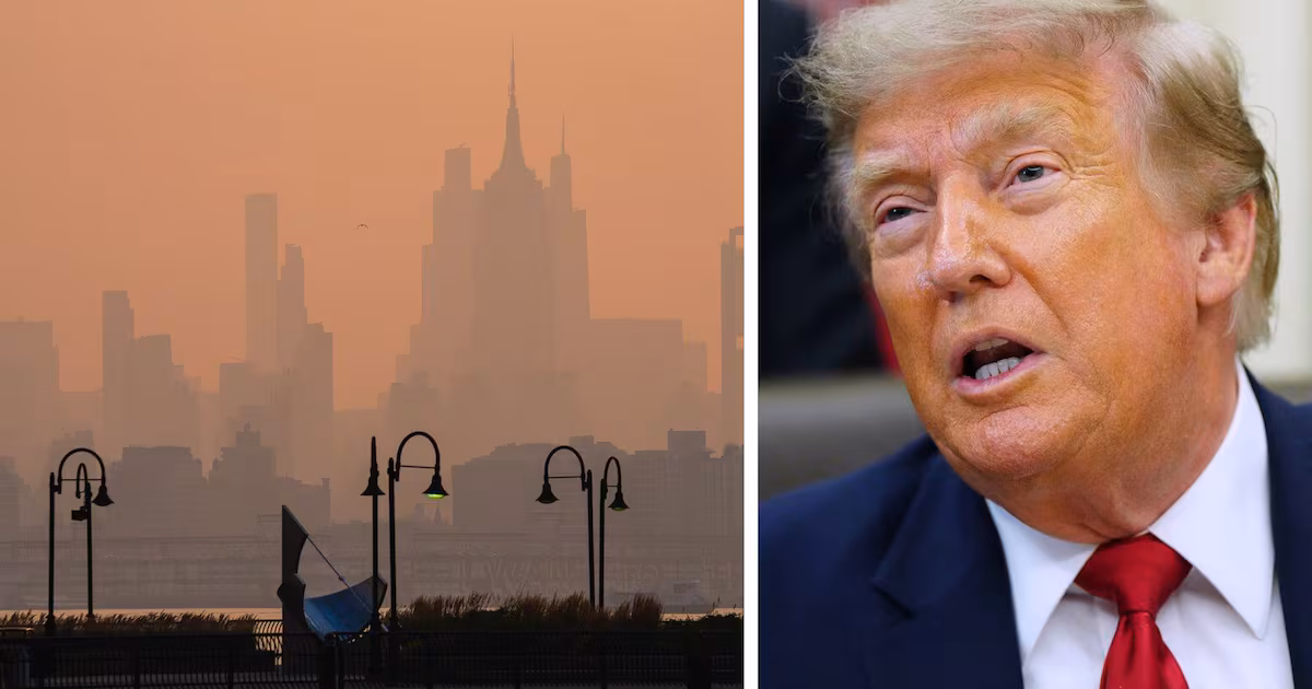 Trump blasts Canada over wildfire smoke, threatens to increase tariffs