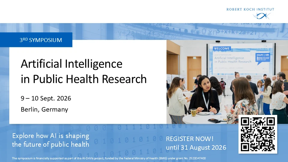 3rd Symposium: Artificial Intelligence in Public Health Research
