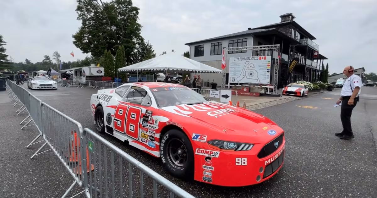 Drivers take to the track for thrilling race in NASCAR Canada Series in Calabogie, Ont.