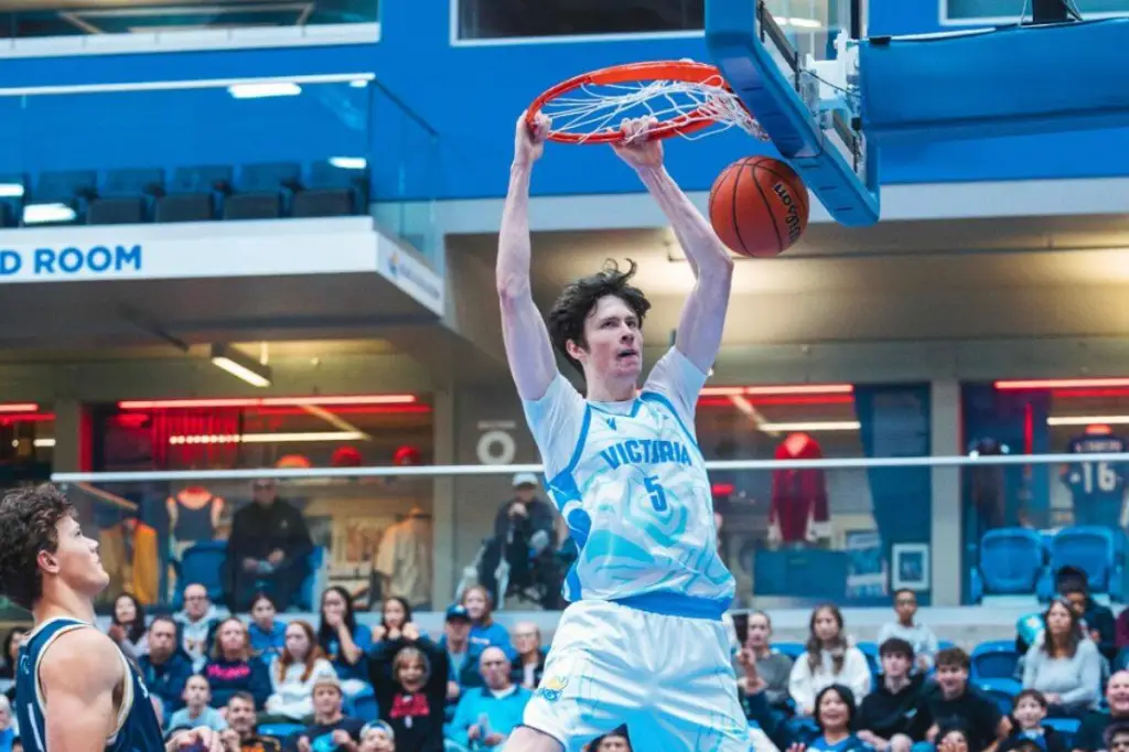 ‘It’s a dream’: UVic Vikes basketball teammates reunited on Team Canada