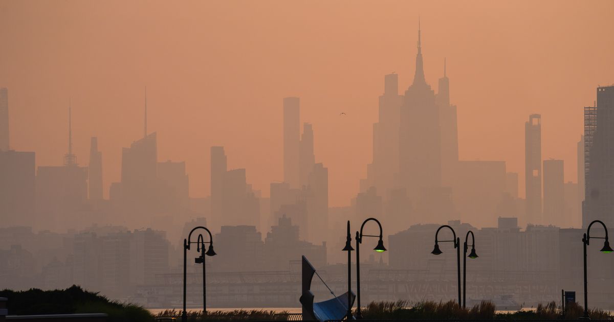 Thunderstorms will clear wildfire smoke from Northeast ahead of World Cup final, meteorologists say