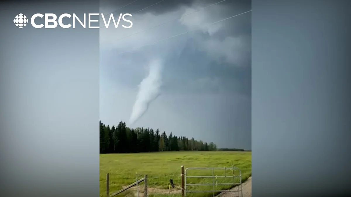 Tornado causes significant damage near Rocky Mountain House