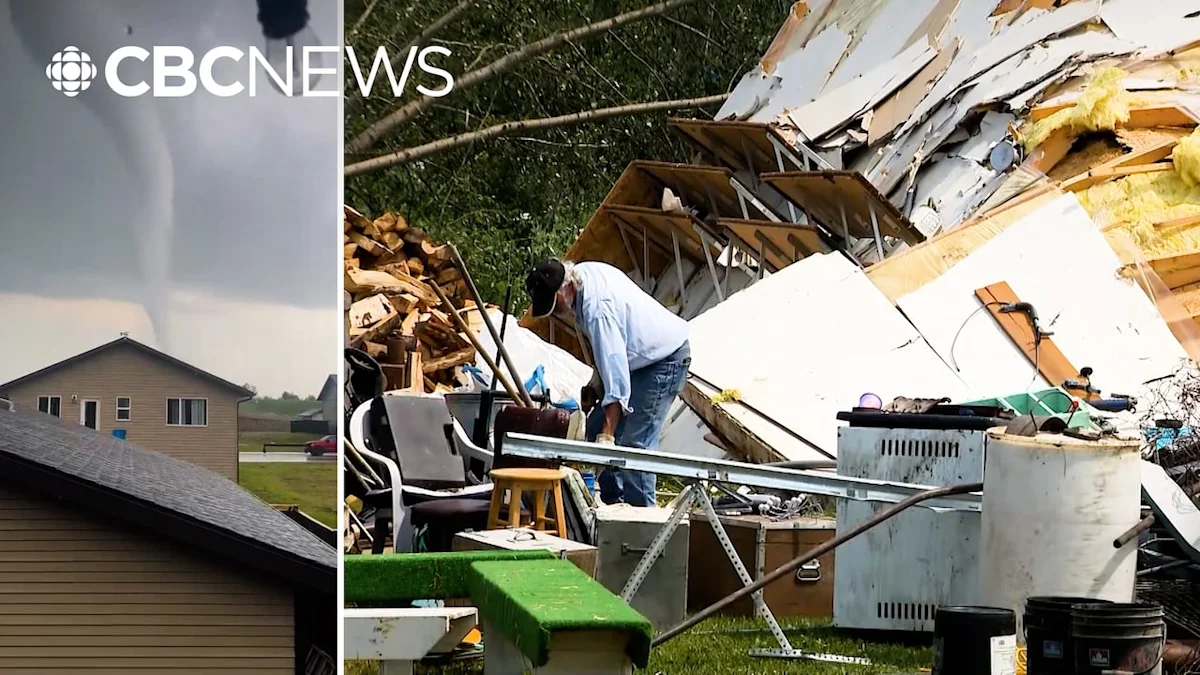Tornado causes significant damage near Rocky Mountain House, Alta.