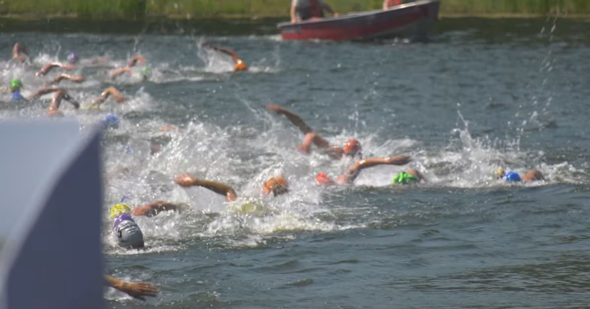 Canadians earn pair of silvers at World Triathlon Cup in reopened Hawrelak Park