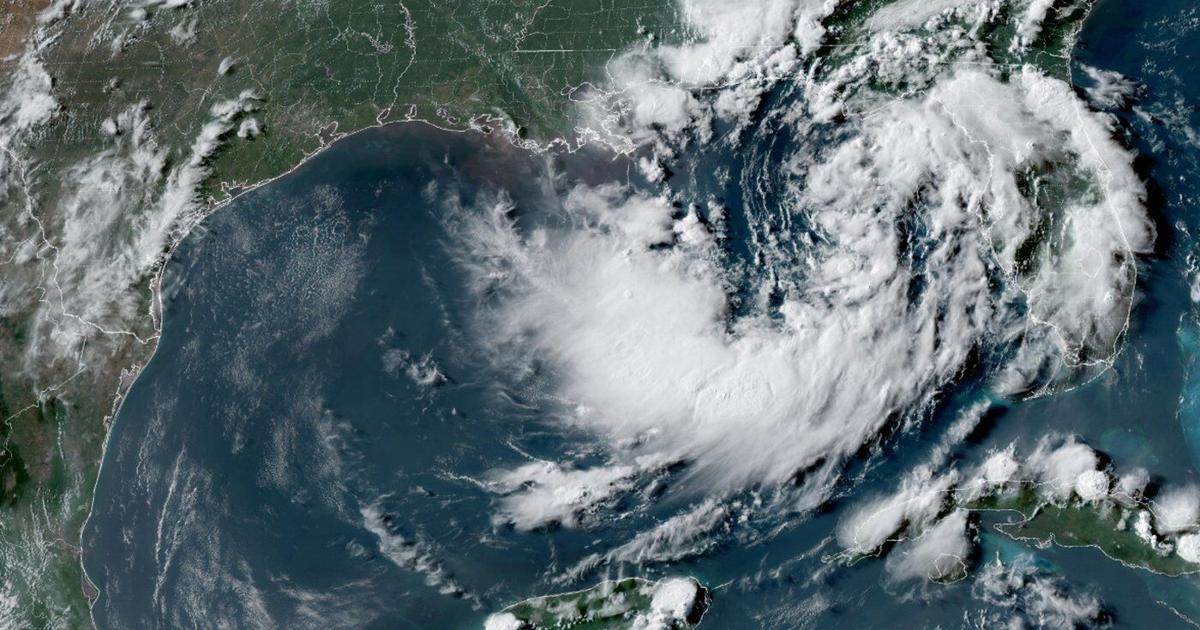Tropical Storm Bertha forms on track approaching US Gulf Coast