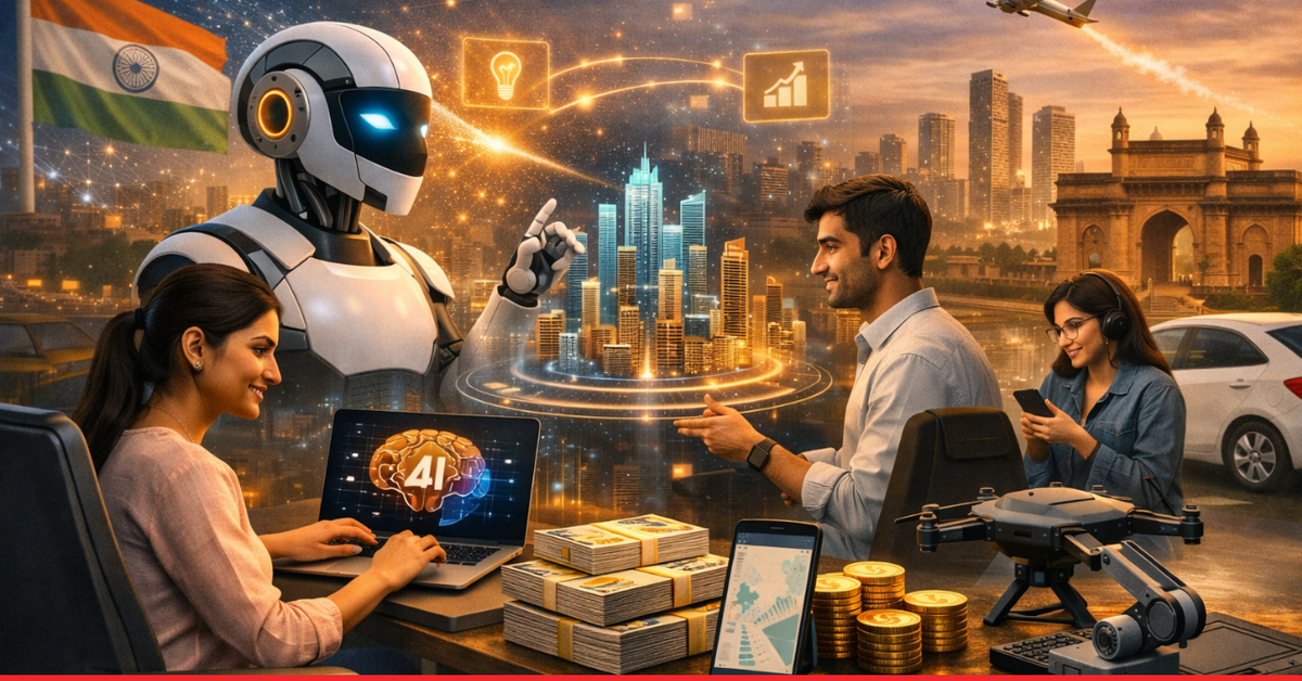 AI Is Reshaping Who Builds India's Next Generation Of Startups