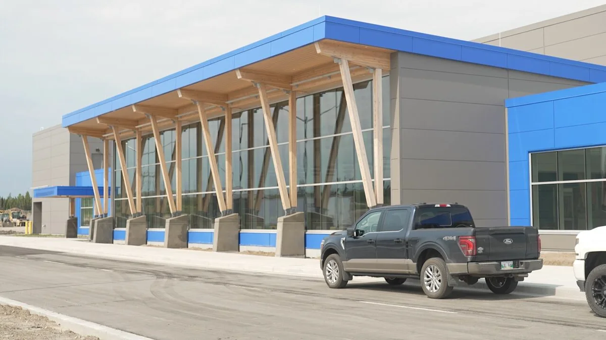 New Thompson airport terminal nears public opening