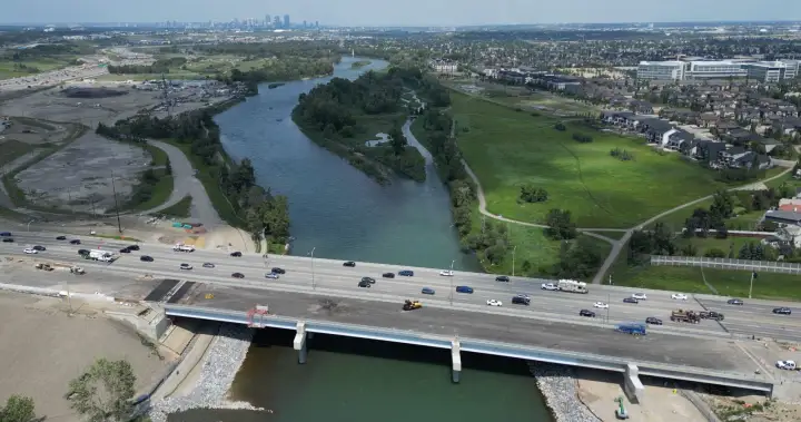 New Ivor Strong Bridge on Calgary’s Deerfoot Trail to open on July 27