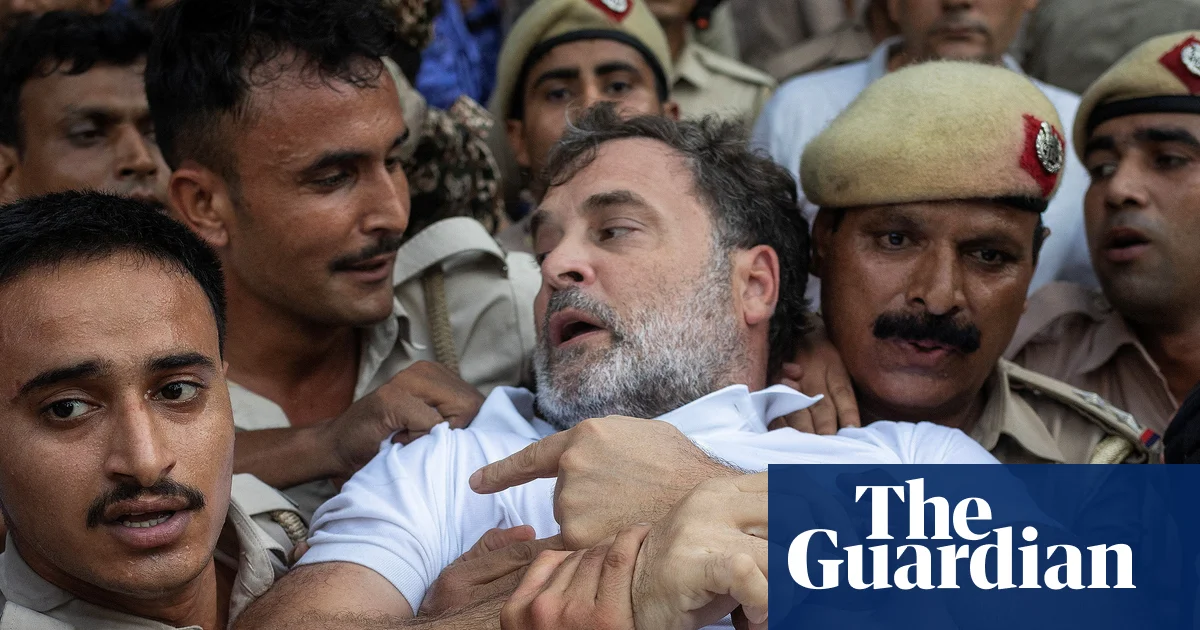 India’s Rahul Gandhi briefly detained as cockroach protests rock Delhi