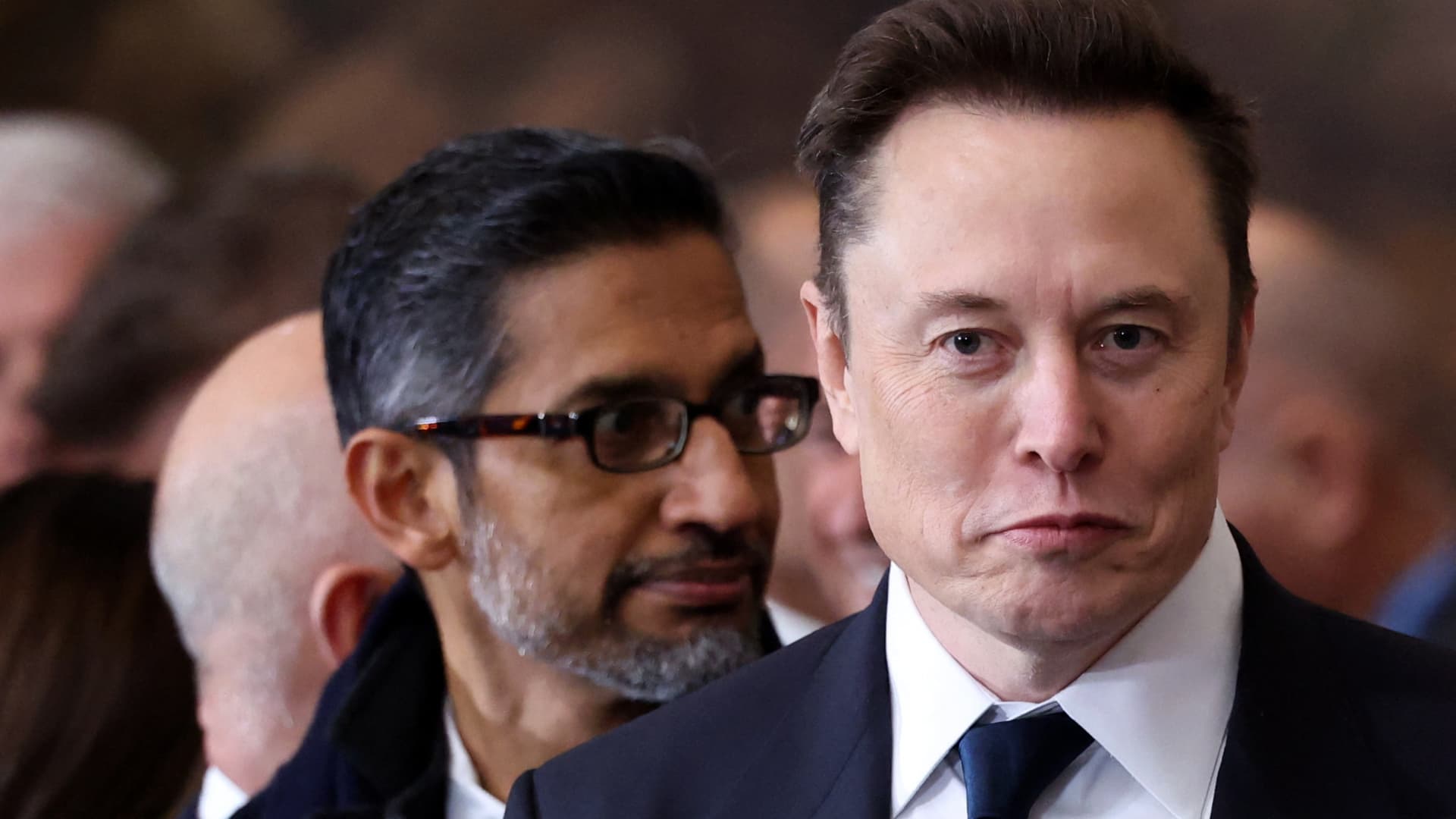 Tesla and Alphabet shares slump in premarket trading as AI spending concerns spook investors