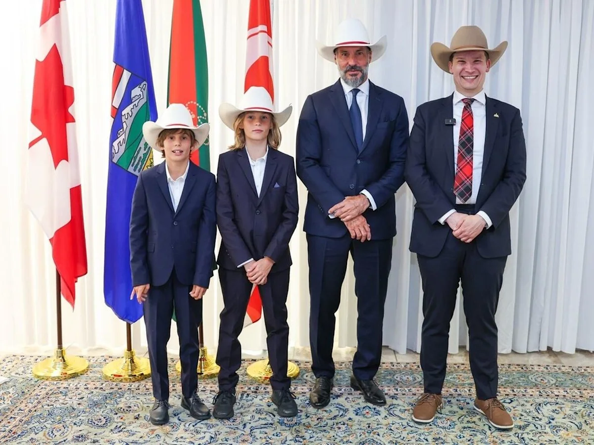 Aga Khan starts his first official visit to Calgary