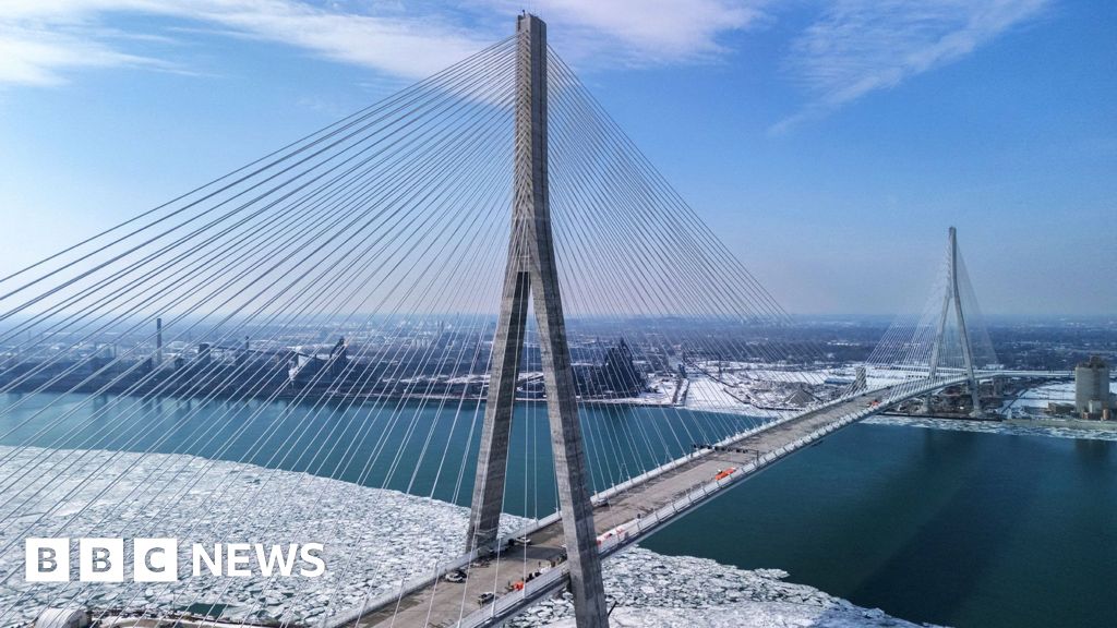 The $4.5bn bridge which became a symbol of a strained US