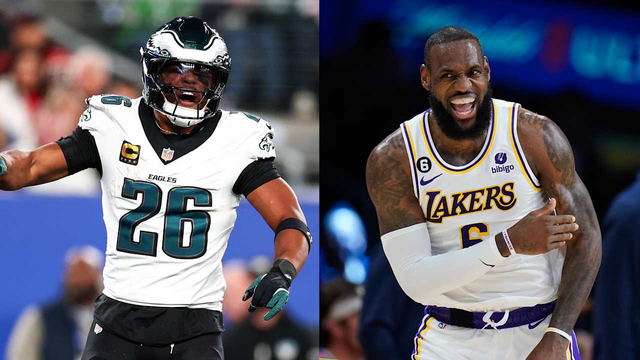 Saquon Barkley, NFL players react to LeBron James joining Philadelphia: 'Welcome to the city!'
